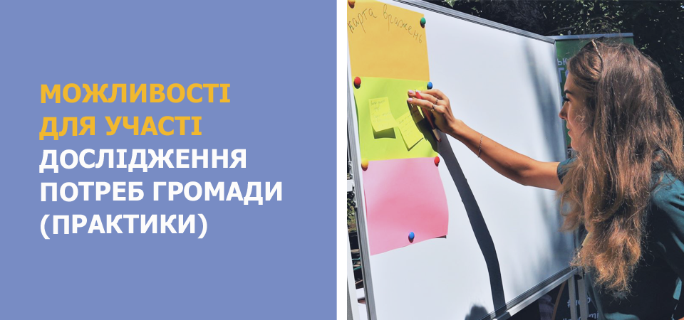 Зустрічі з питань розвитку, простір «СпільноДій», партисипативне мапування: як спілкуватися з мешканцями про важливе
